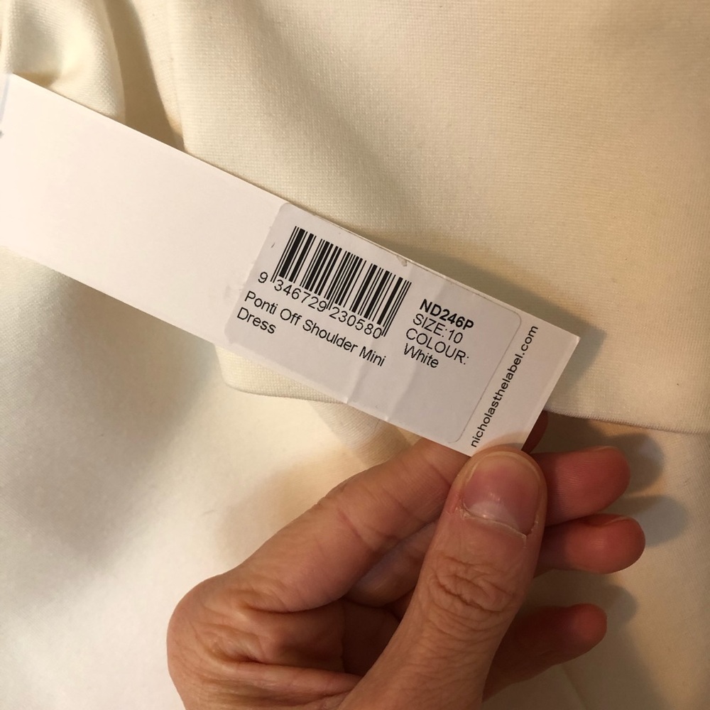Nicholas white pointe dress